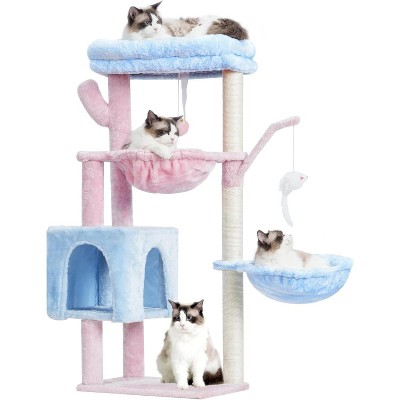 Heybly Cat Tree, 39.4 Inches Tower Condo with Scratching Post