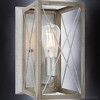 Urban Ambiance Luxury Industrial Wall Sconce 12''H x 6.875''W,  Galvanized Steel Finish,  Berkeley Collection, UHP3918 - 4 of 4