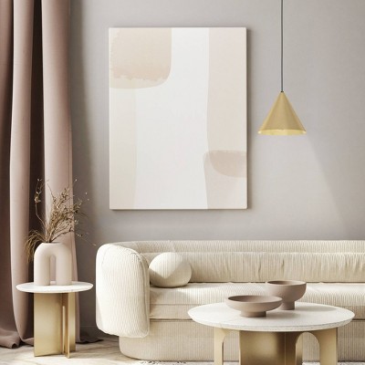 Narices Mini Pendant Light with Black and Brass Finish