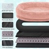Large Washable Faux Fur Orthopedic Dog Bed for People and Pets, Extra Plush Pillow and Blanket Set, Premium Support for Napping and Doze Off - 4 of 4