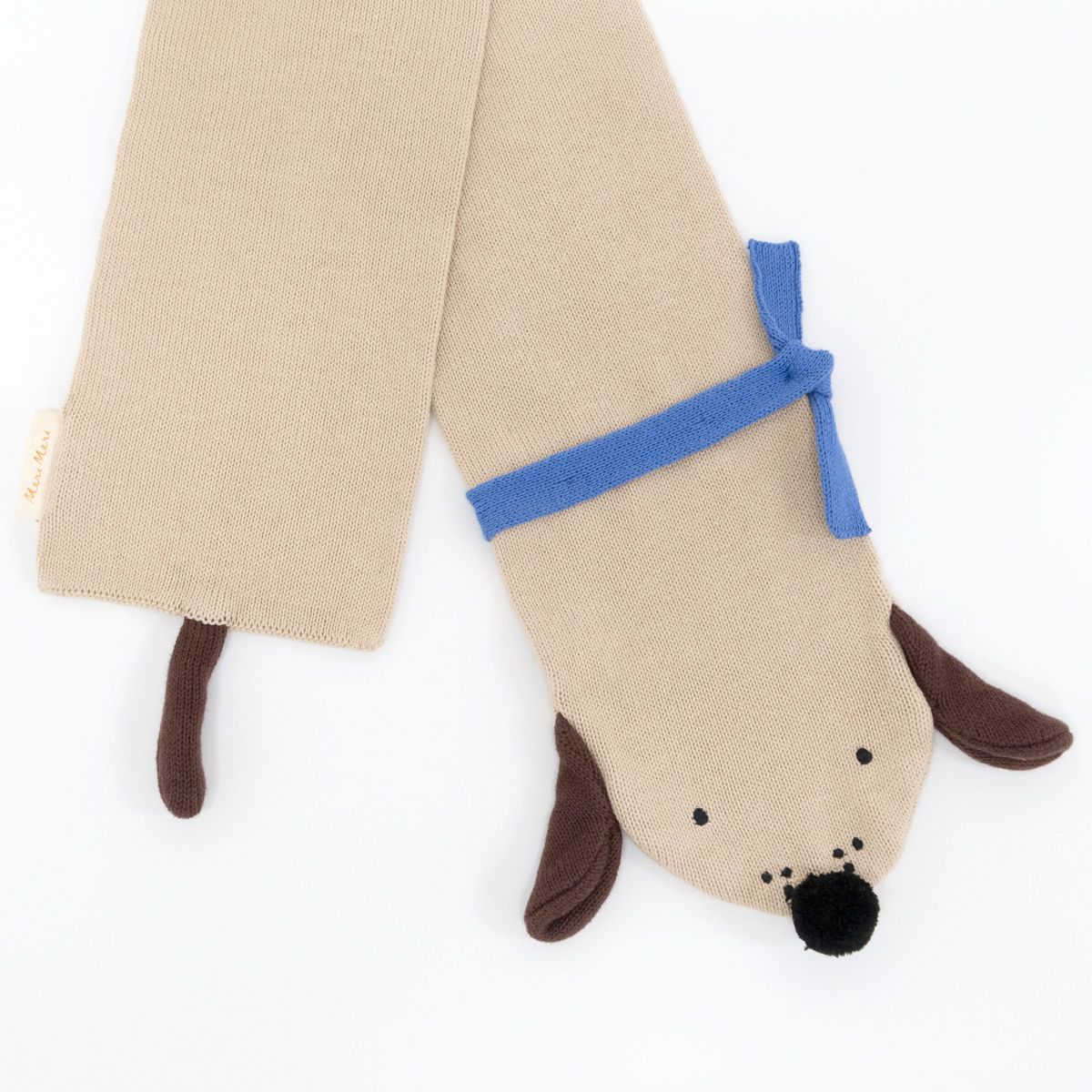 Meri Meri Knitted Puppy Scarf (Pack of 1) - thumbnail 3