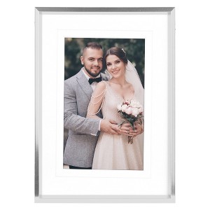 REGALWOVEN Metal Picture Stylish Tabletop Display Frame for Wedding Photos and Posters Family Decor 1 Pc - 1 of 4
