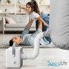 SereneLife 1000W Multifunctional Portable Dryer - Mini Heater & Aroma Diffuser for Clothes, Shoes, Hats, and Gloves - 2 of 4