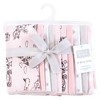 Hudson Baby Infant Girl Flannel Burp Cloth 10pk, Fairytale Princess, One Size - 2 of 4