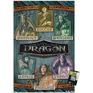 Trends International How To Train Your Dragon (2025) - Grid Unframed Wall Poster Prints - 1 of 4