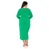 L I V D Women's Estelle Ruched Bodycon Midi Dress - 3 of 3