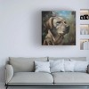 John Silver 'Yellow Labrador Portrait' Canvas Art - 3 of 4