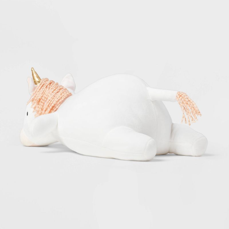 Unicorn Weighted Plush Kids&#39; Throw Pillow - Pillowfort&#8482;, 4 of 7