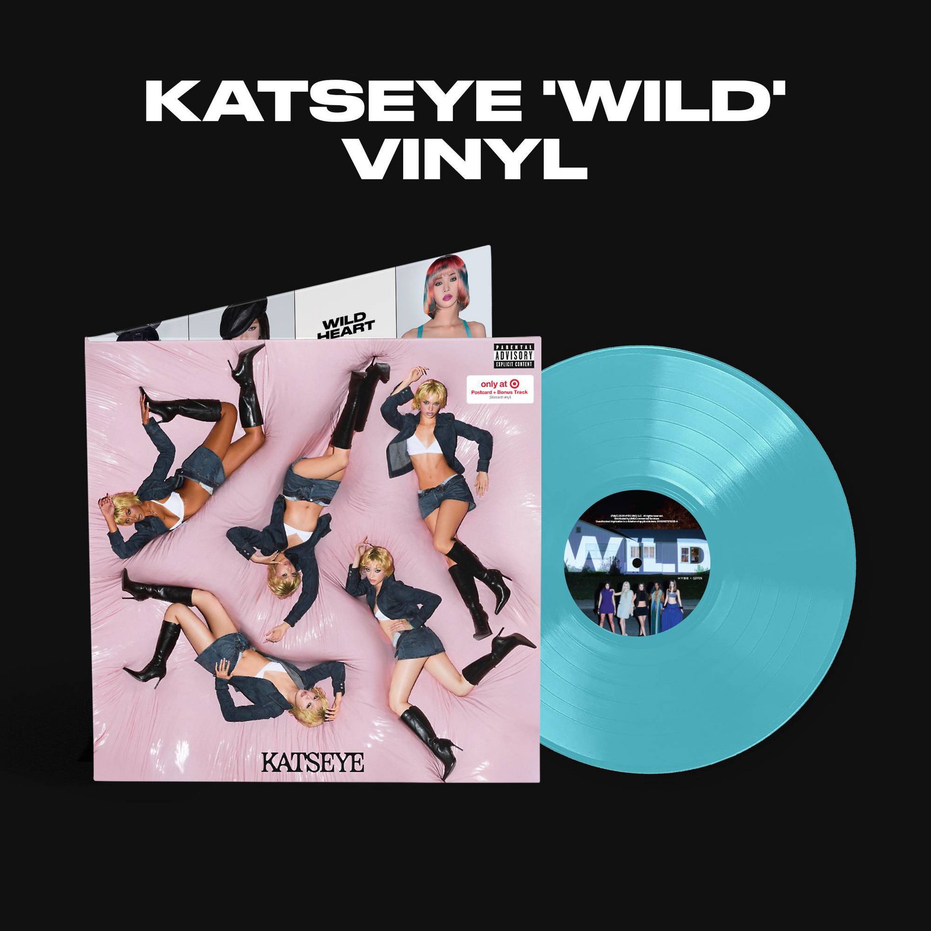 KATSEYE - WILD (Target Exclusive, Vinyl)