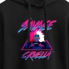 Women's - Disney Villains - Cruella Savage Cropped Graphic Hoodie - 2 of 3