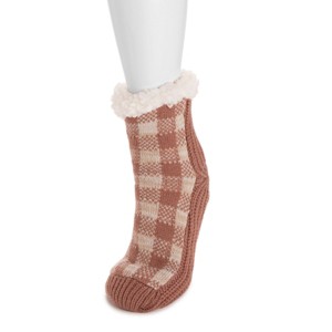MUK LUKS Women's Pieced Cabin Sox (1 Pair Pack) - 1 of 3
