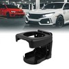 Unique Bargains Plastic Folding Car Truck Drink Cup Can Bottle Holder Stand Black 1pcs - 2 of 4