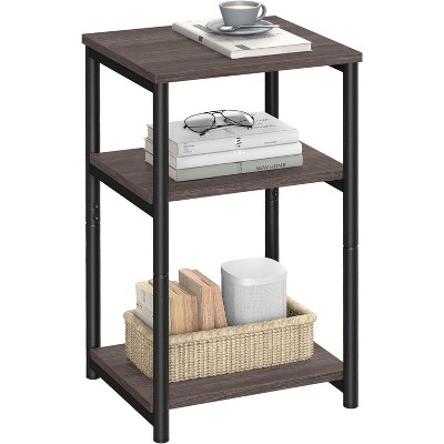 Side Table, Small End Table, Tall Nightstand for Living Room, Bedroom, Office, Bathroom