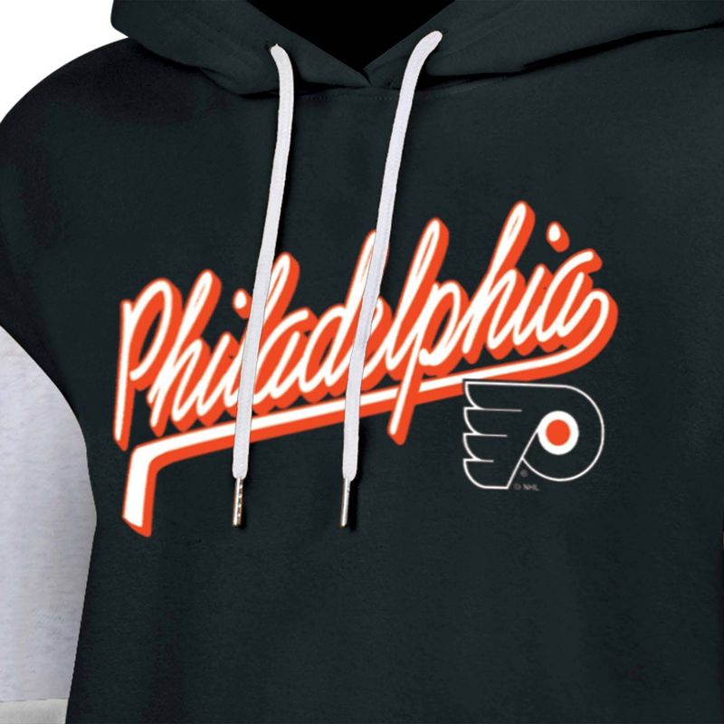NHL Philadelphia Flyers Women&#39;s Fleece Hooded Sweatshirt, 3 of 4