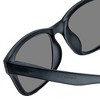 Magz Greenwich Magnetic Front Connecting Polarized Sun OR Bi-Focal Sunglasses in Rainbow Stripe Multi-Color Black - 3 of 4