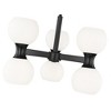 Z-Lite Artemis 6 - Light Chandelier in  Matte Black - 3 of 4