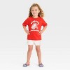 Toddler Girls Americana Corn Graphic T-Shirt - Cat & Jack™ Red - 3 of 3