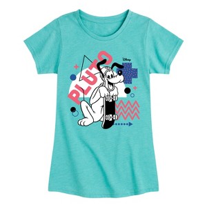 Girls' - Disney - Mickey & Friends Fitted Short Sleeve Graphic T-Shirt - 1 of 4