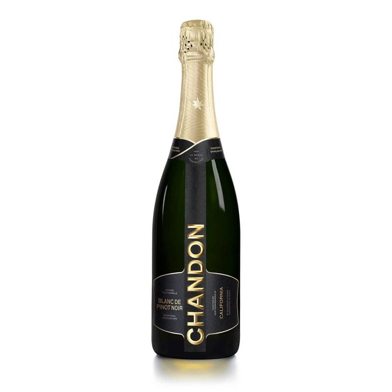 Chandon Blanc de Pinot Noir Sparkling Wine - 750ml Bottle, 1 of 5