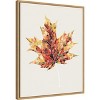 Amanti Art Fall Mosaic Leaf III by Grace Popp Canvas Wall Art Print Framed 23 x 28-in. - 2 of 4