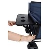 Grungis Convertible Folding Wagon Cart with Rear-Mounted Folding Tabletop,Shopping Cart with Bench Seat,Utility Cart for Camping,Shopping - 4 of 4