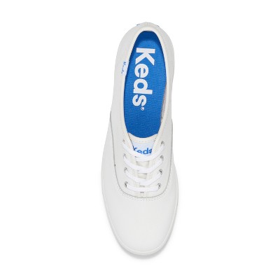 Женские кроссовки Keds Women's Champion Originals Leather Lace Up Sneakers White 7 — фото 3