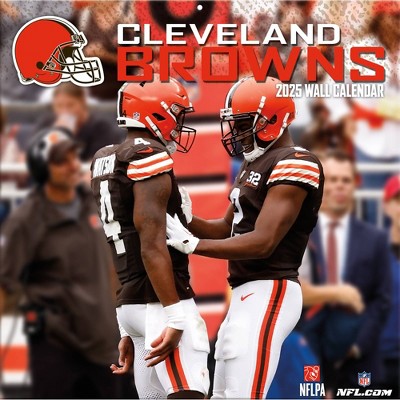 NFL Cleveland Browns 2025 12"x12" Team Wall Calendar
