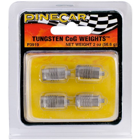 Tungsten Pinewood Derby Weights 3 oz - Helia Beer Co