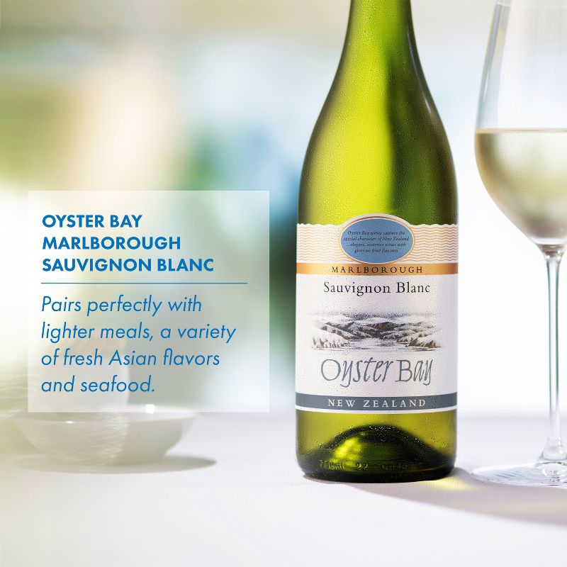 Oyster Bay Sauvignon Blanc White Wine - 750ml Bottle, 5 of 9