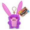 Fuggler 5" Lord Long Ears Key Ring Stuffed Animal - Pink: Monster Polyester Toy, Horror Doll Theme - 2 of 4