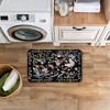 Stupell Industries Dark Flowers & Garden Friends Printed Anti-Fatigue Floor Mat, design by Ani Del Sol, 30"x18" - 4 of 4