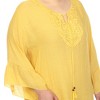 PS Sheer Embroidered Knee Length Cover Up Dress - White Mark - 4 of 4