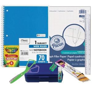 Multi-Brand Basic Elementary School Supply Kit - 1 of 4