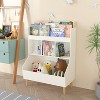 Kids Bookshelf and Toy Storage with Legs, Multifunctional Storage Organizer - 3 of 4