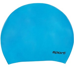 Sporti Long Hair Silicone Swim Cap - 1 of 4