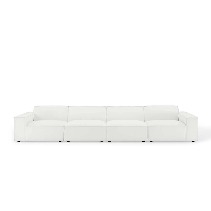4pc Restore Sectional Sofa with Ottoman - Modway, 4 of 15