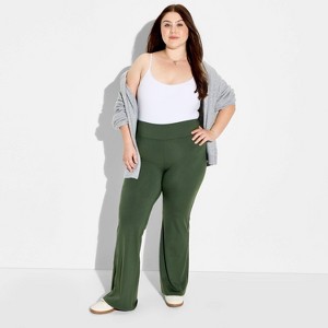 Women's ButterBliss High-Waisted Flare Leggings - Wild Fable™ - 1 of 3