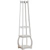 Kings Brand Furniture Entryway Coat Rack with Storage Shelves & Drawer - 2 of 3