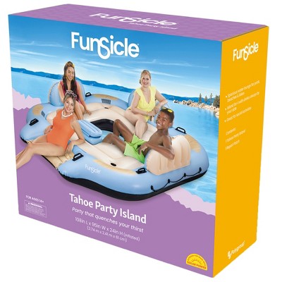 Funsicle: Inflatable Pool & Water Float Tahoe Party Island