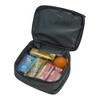 Unique Bargains Insulated Two Separate Compartments Lunch Bag with Adjustable Shoulder Strap, Leakproof for Work Office - 4 of 4