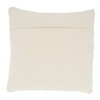 18"x18" Poly-Filled Moroccan Design Square Throw Pillow Natural - Saro Lifestyle - 2 of 4