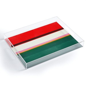 Garima Dhawan stripe study 34 Acrylic Tray - Deny Designs - 1 of 4