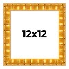 PosterPalooza | 12x12 Bamboo Picture Frame, UV Acrylic, 4 Finishes - Brown, Black, Gold, and Natural - 2 of 4