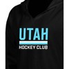 NHL Utah Hockey Club Women's Oversized Fit Long Sleeve Hooded Fleece - image 3 of 3