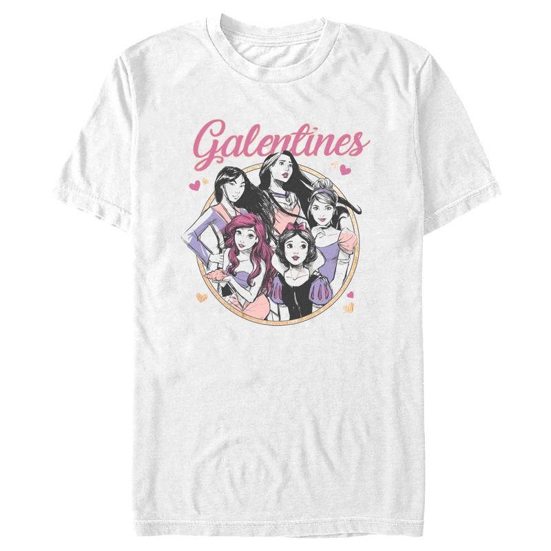 Men's Disney Galentines Sketch T-Shirt, 1 of 6