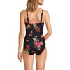 Lands' End Women's Chlorine Resistant Sculpting Control Draped One Piece Swimsuit - 2 of 4