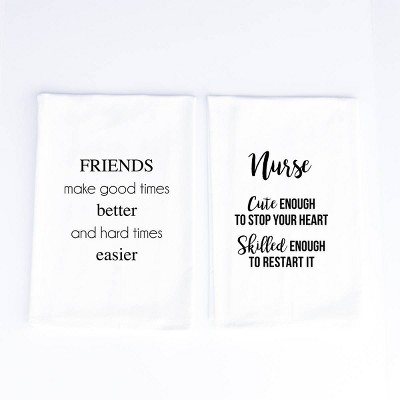 2pk Cotton Nurse Definition Kitchen Towels - Wildwood Landing