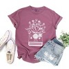 Simply Sage Market Women's Camera and Wildflowers Short Sleeve Garment Dyed Tee - 3 of 4