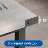 Modern Dining Table for 6-8,70.87" Industrial Dining Room Table for Home/Kitchen - 4 of 4