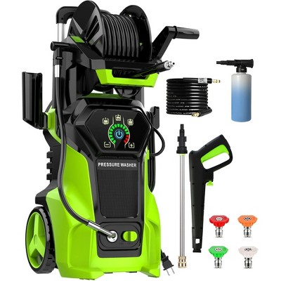 SKONYON 3500 PSI 2.8 GPM Electric High Pressure Washer with LED Control and 3 Cleaning Modes